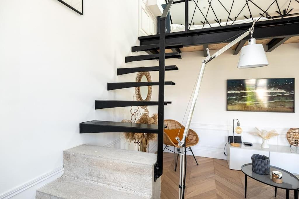 Superbe Appartement Facon Loft A 2 Pas Du Centre ! 라로셸 외부 사진